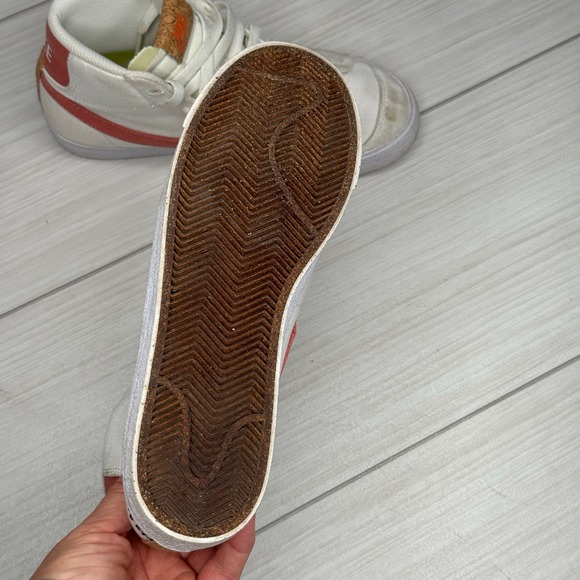 Nike Blazer Mid 77 Sneakers SE Botanical‎ Catechul Cork Casual Shoes Size 7 - Picture 11 of 12